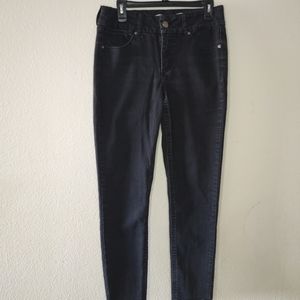 7 For All Mankind Black Denim Jeans Size 12